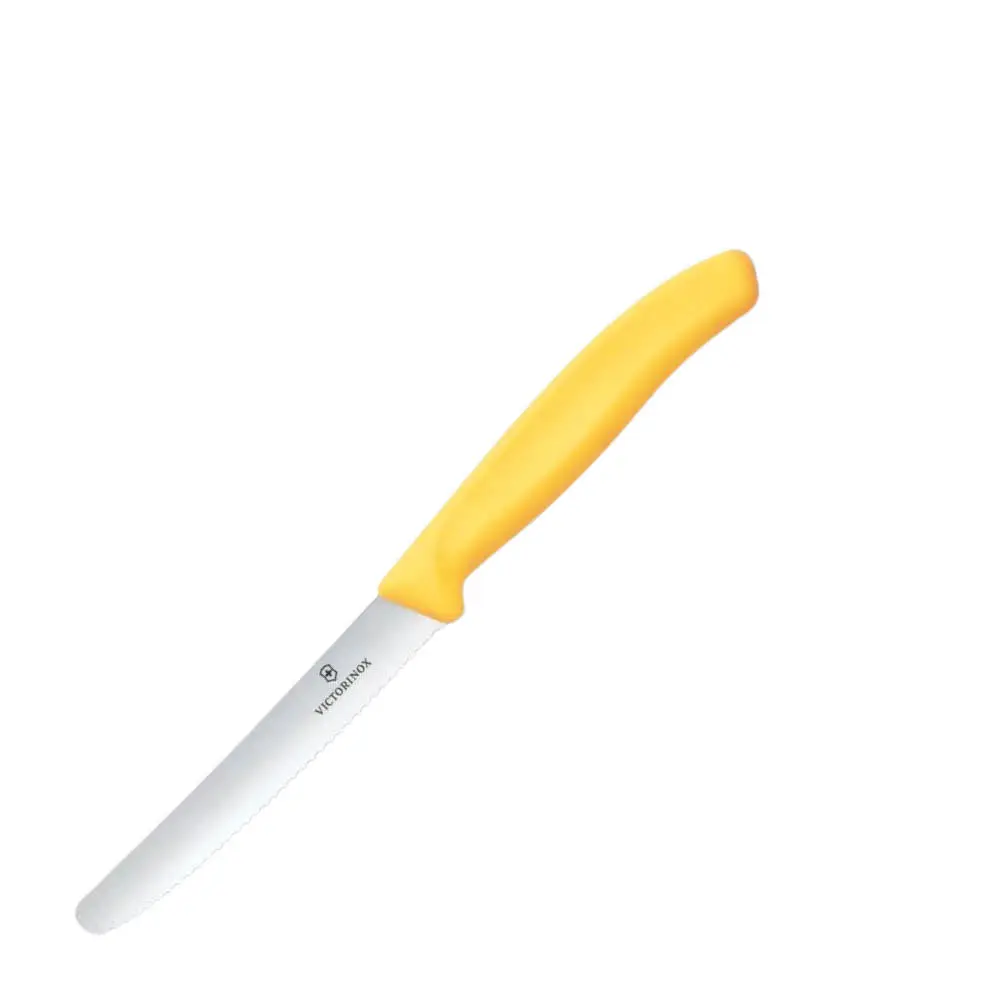 Swiss Classic tomatkniv 11 cm gul