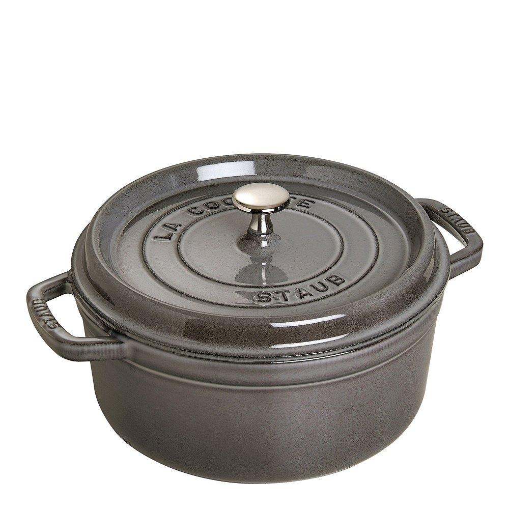 Staub - Valurautapata 3,8 L Harmaa