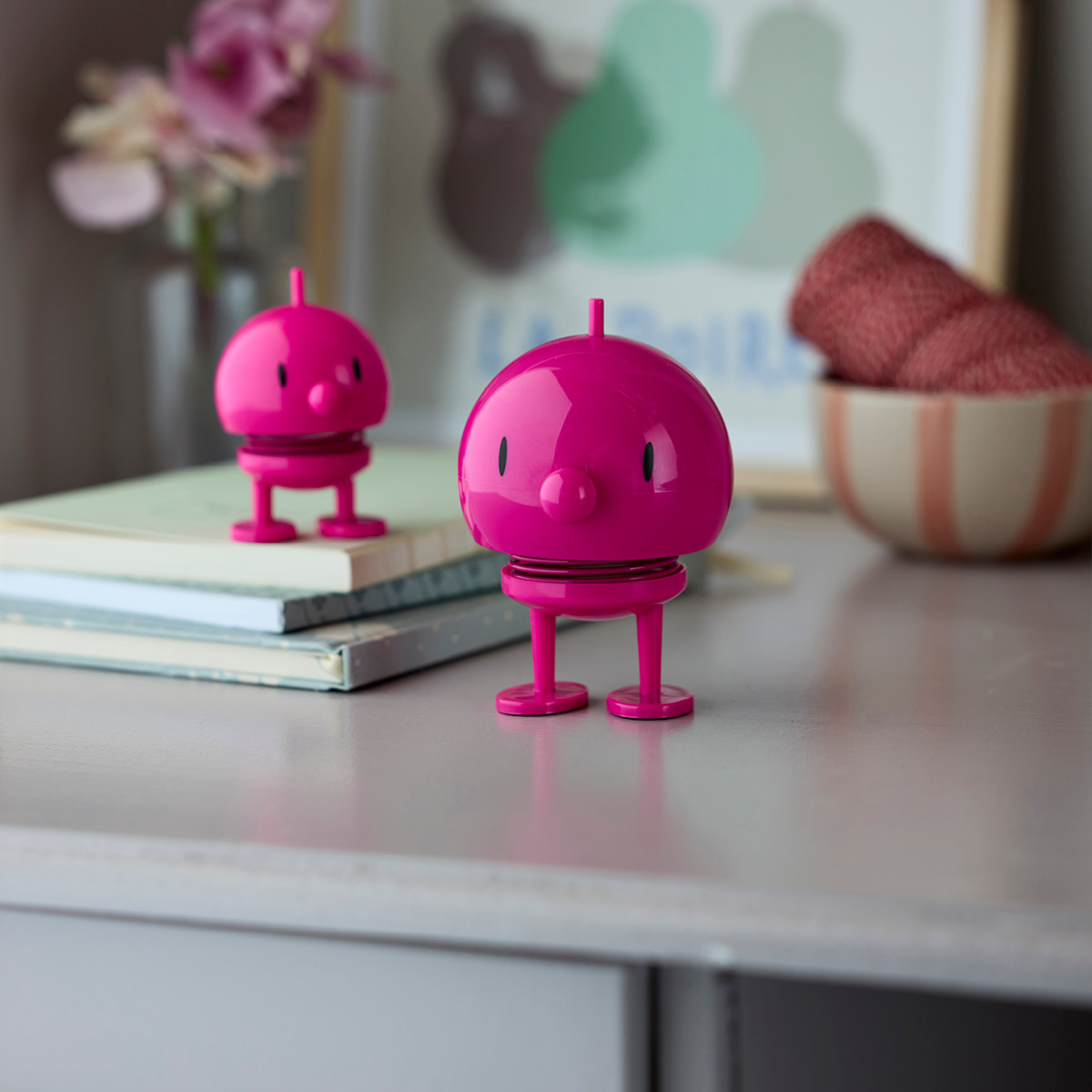 Hoptimisten Bubmel medium pink