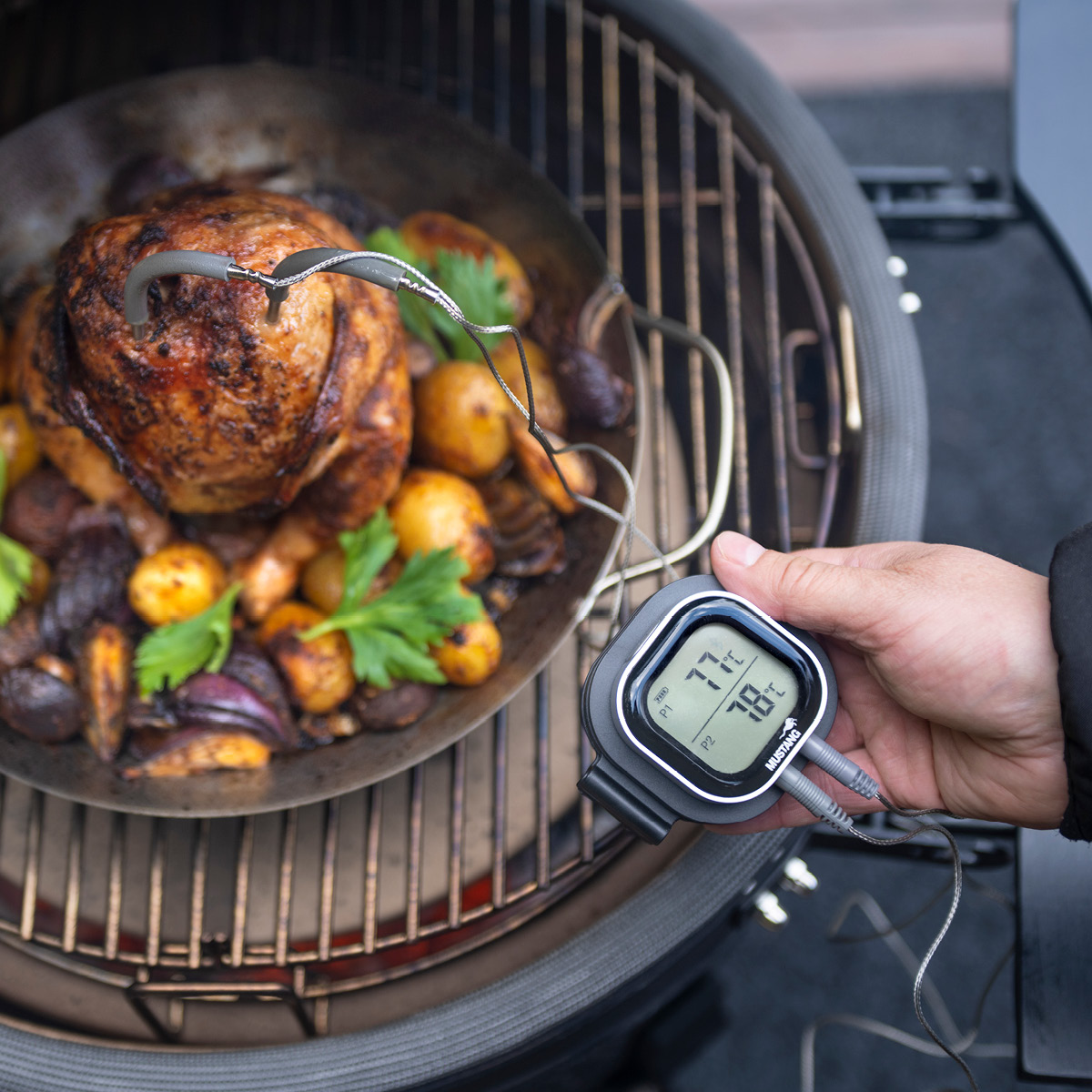 Mustang Mustang Digitaalinen paistomittari bluetooth -50 – +300 °C