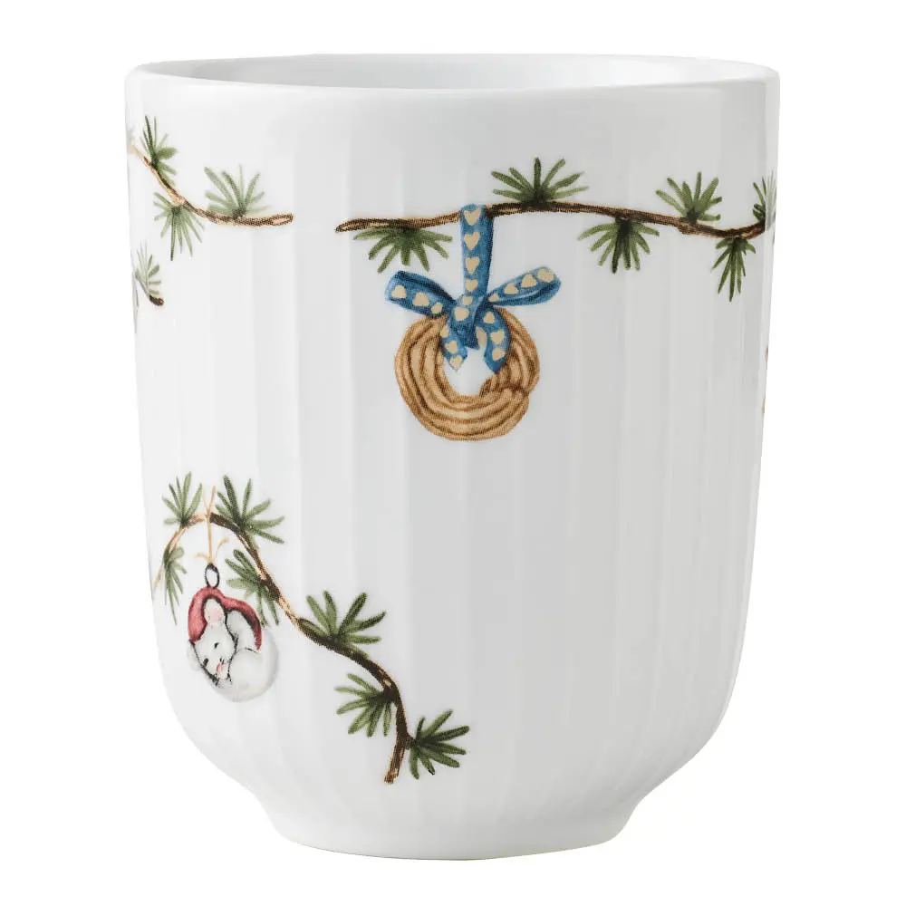 Hammershøi Christmas Muki korvaton 30 cl Valkoinen