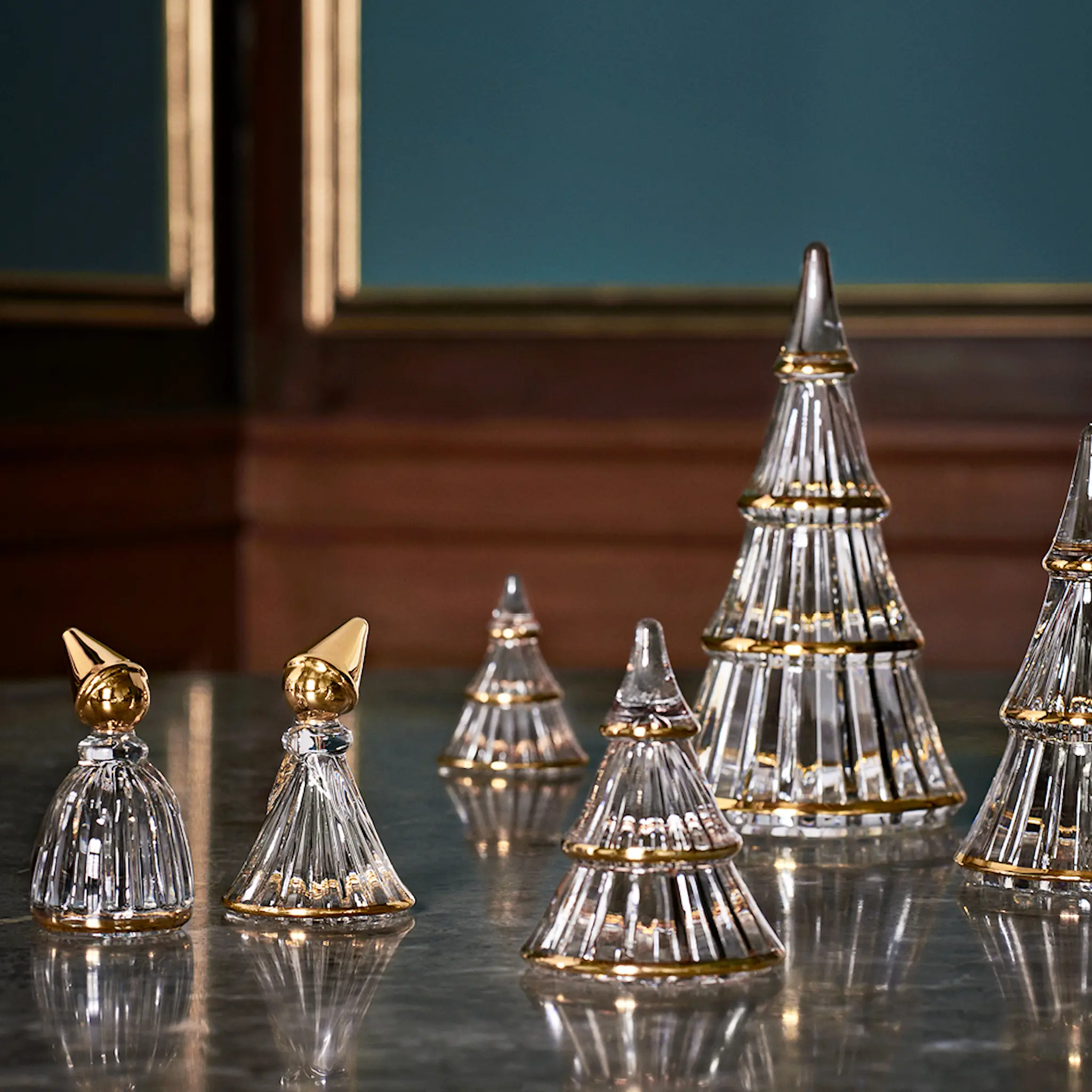 Holmegaard Fairytales juletre 9,5 cm