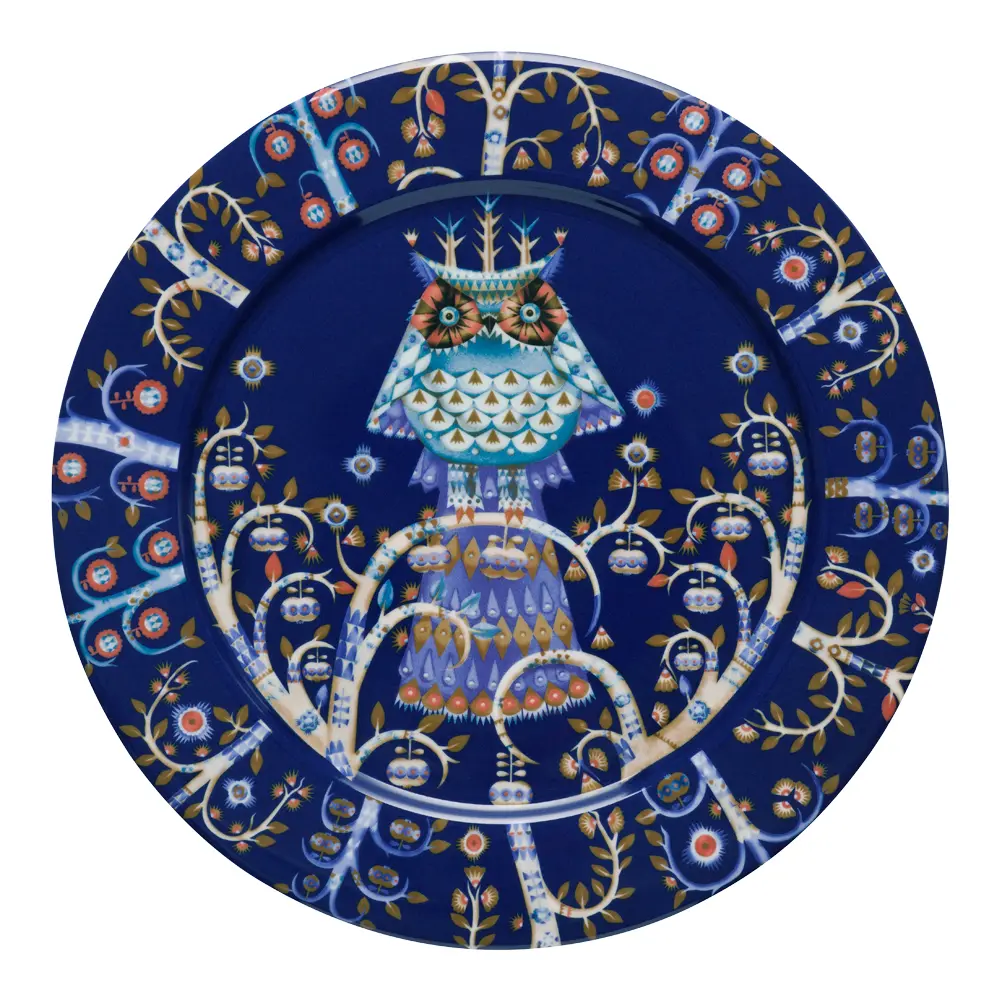 Taika Lautanen Pöllö 27 cm Sininen