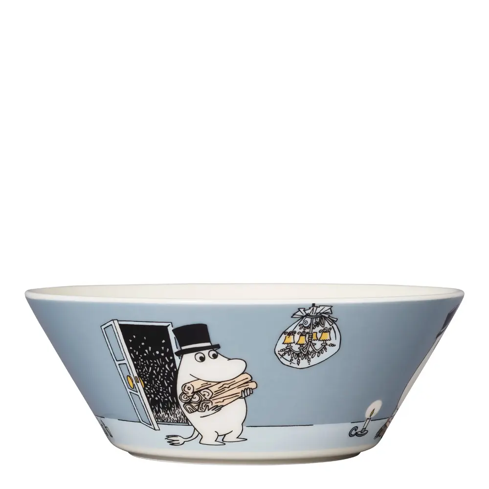 Muumikulho Muumipappa 15 cm Harmaa