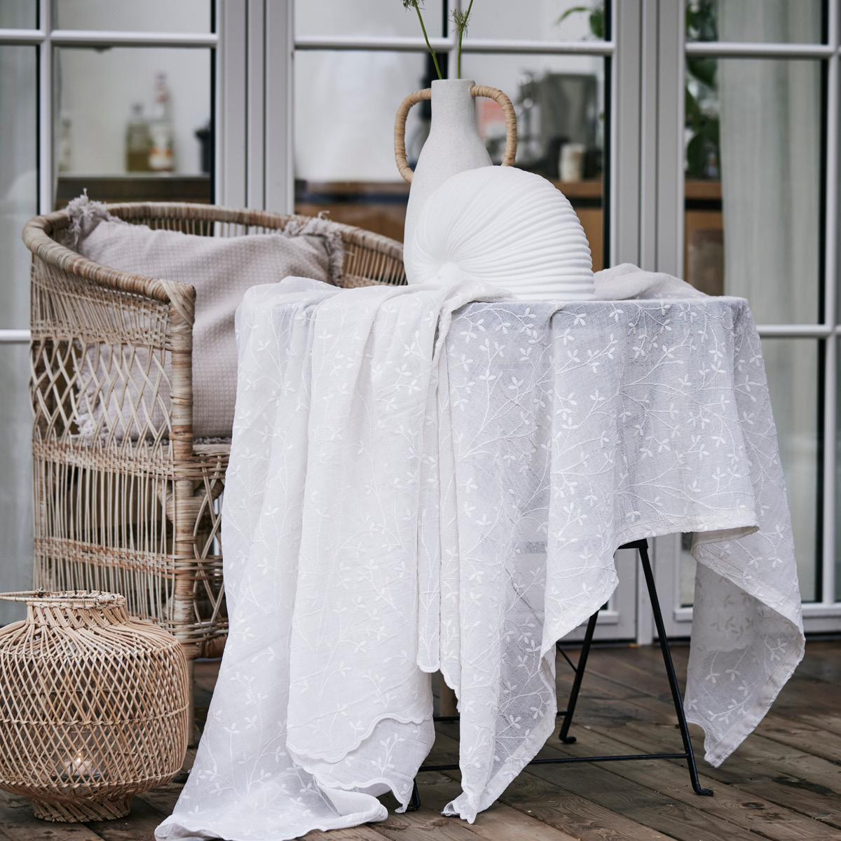 Lene Bjerre Eloise duk 280x160 cm sand