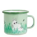 Mumin Emaljmugg Pojkar 25 cl grön