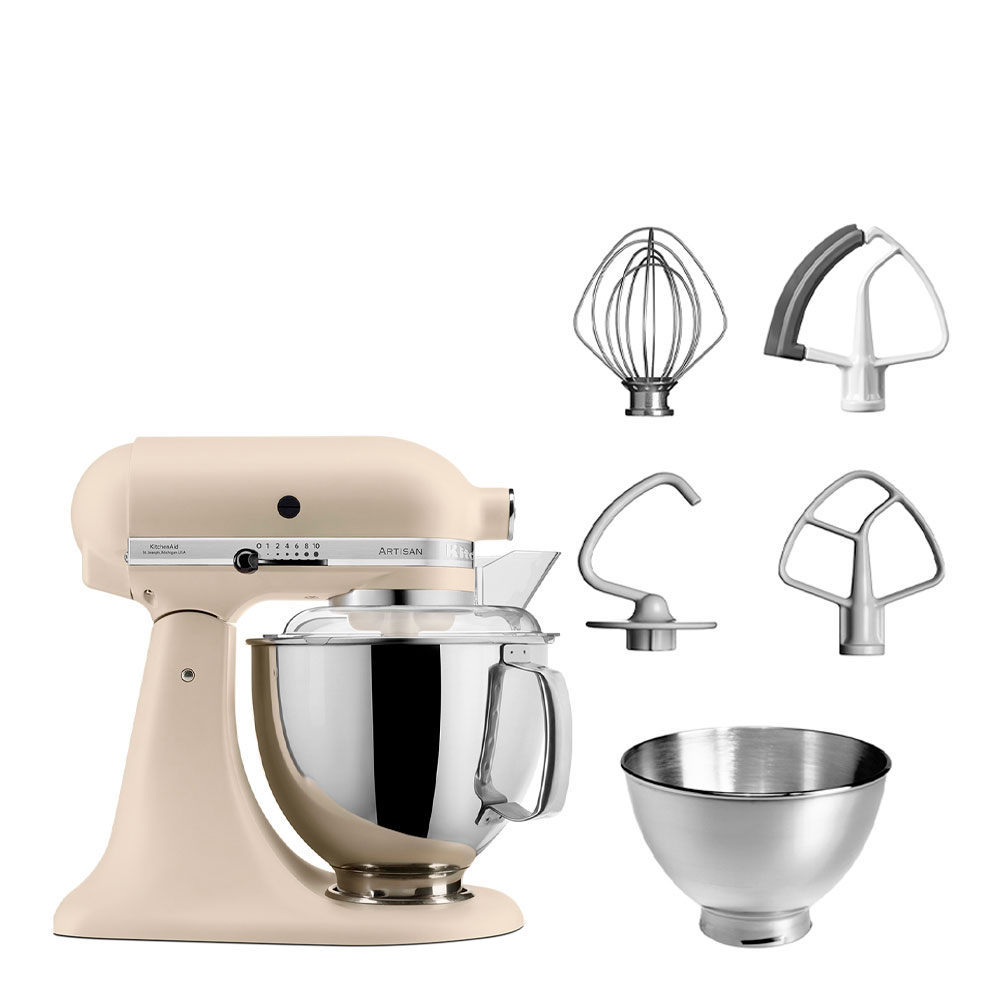 KitchenAid - KitchenAid Artisan Yleiskone 4,8 + 3L 5KSM175 Fresh Linen