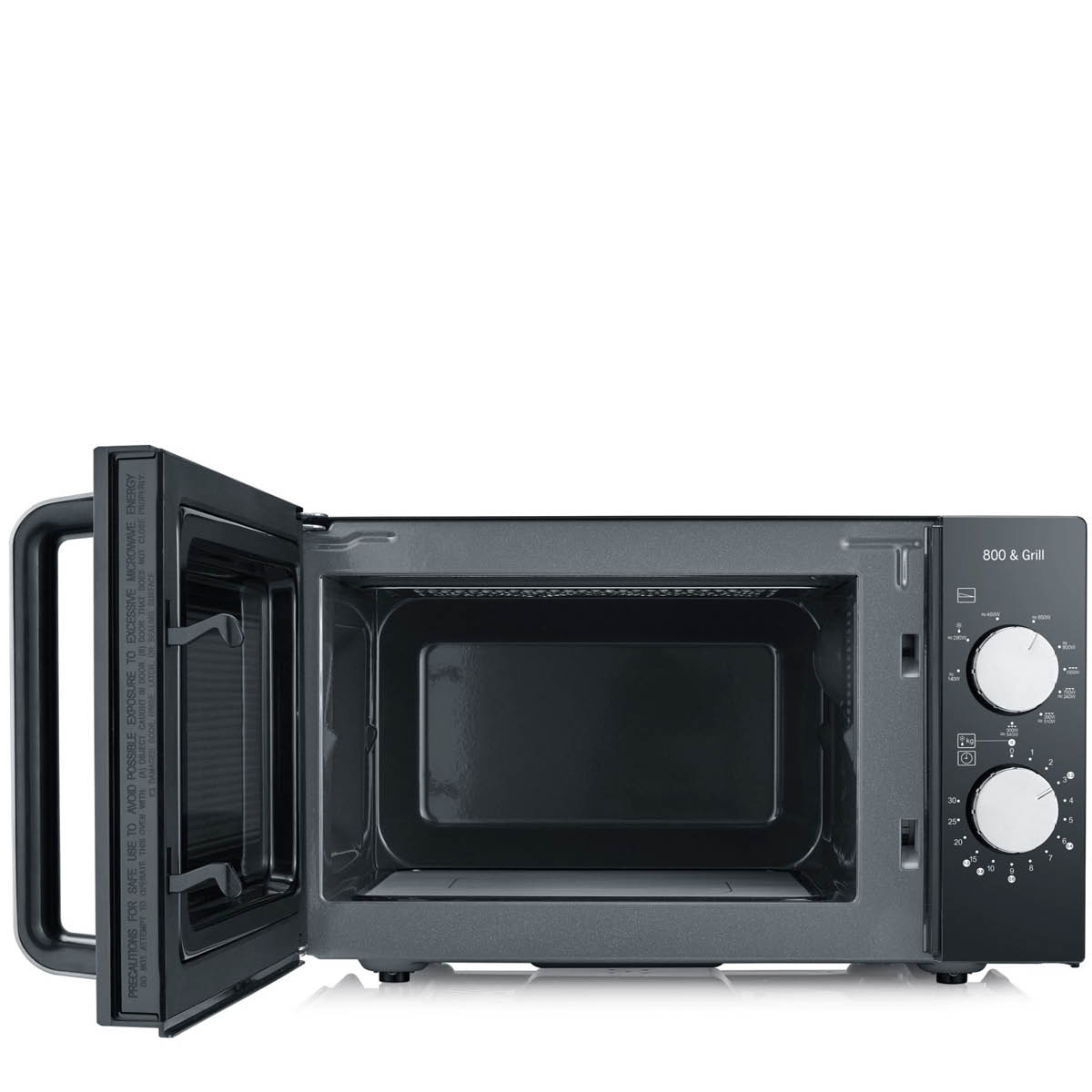 Severin Mikroaaltouuni MW7762 lasipohjalla ja grillillä 20L 800W