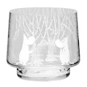 Mumin ljuslykta / vas 8 cm I skogen