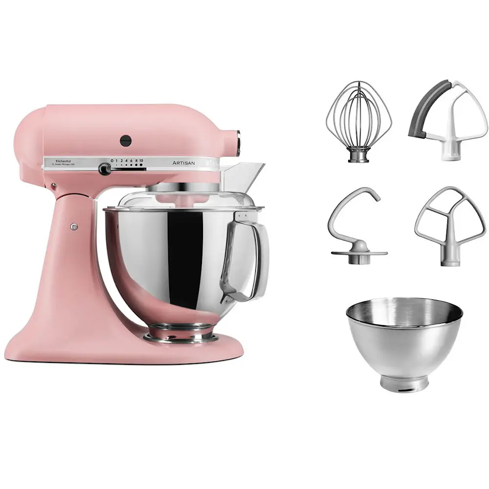 KitchenAid Artisan Yleiskone 4,8 + 3 L Dried Rose