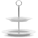 Rhombe Kakfat 27 cm Vit