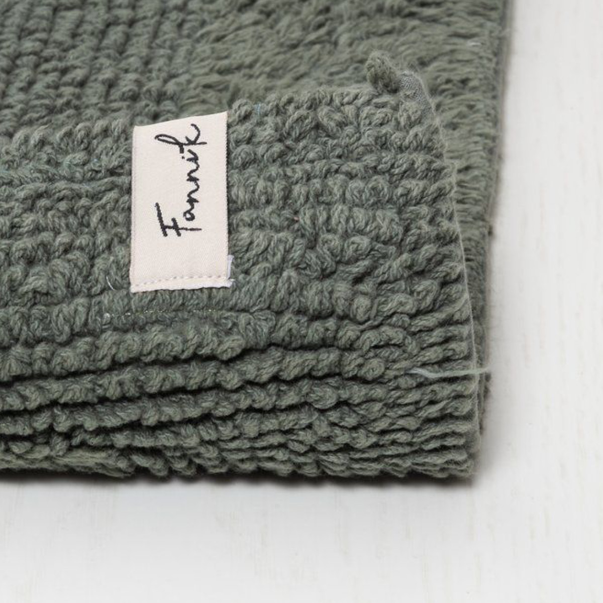 Fanni K Kimmel badrumsmatta 60x90 cm agavegrön