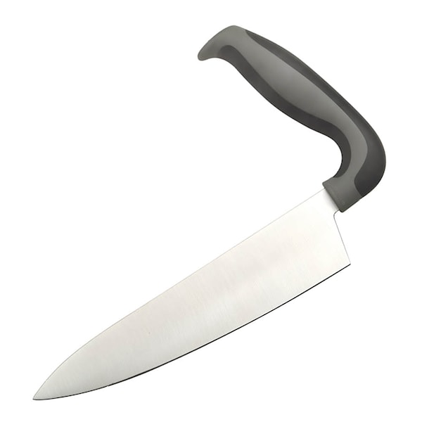 Kockkniv ergonomisk 27 cm svart/stål