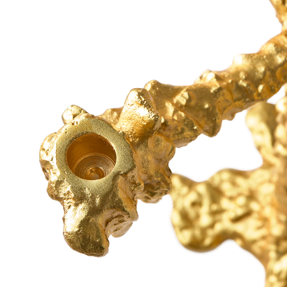 Pols Potten Drip Ljusstake 32 cm Guld