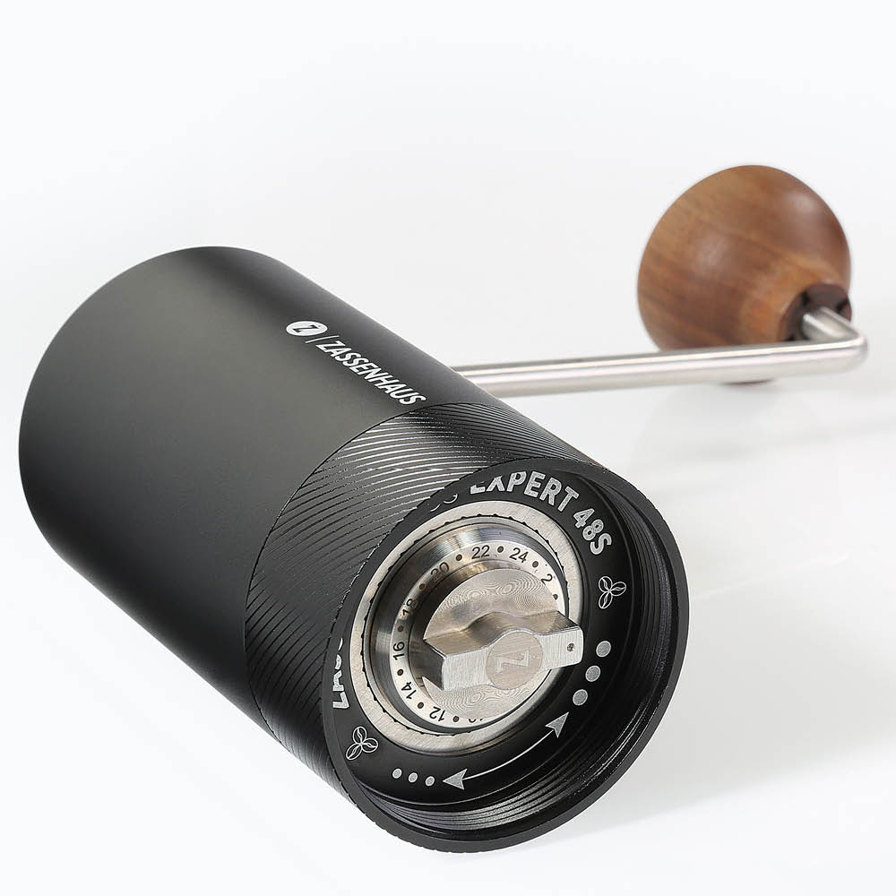 Zassenhaus Expert 48S Kahvimylly 18,5 cm Musta
