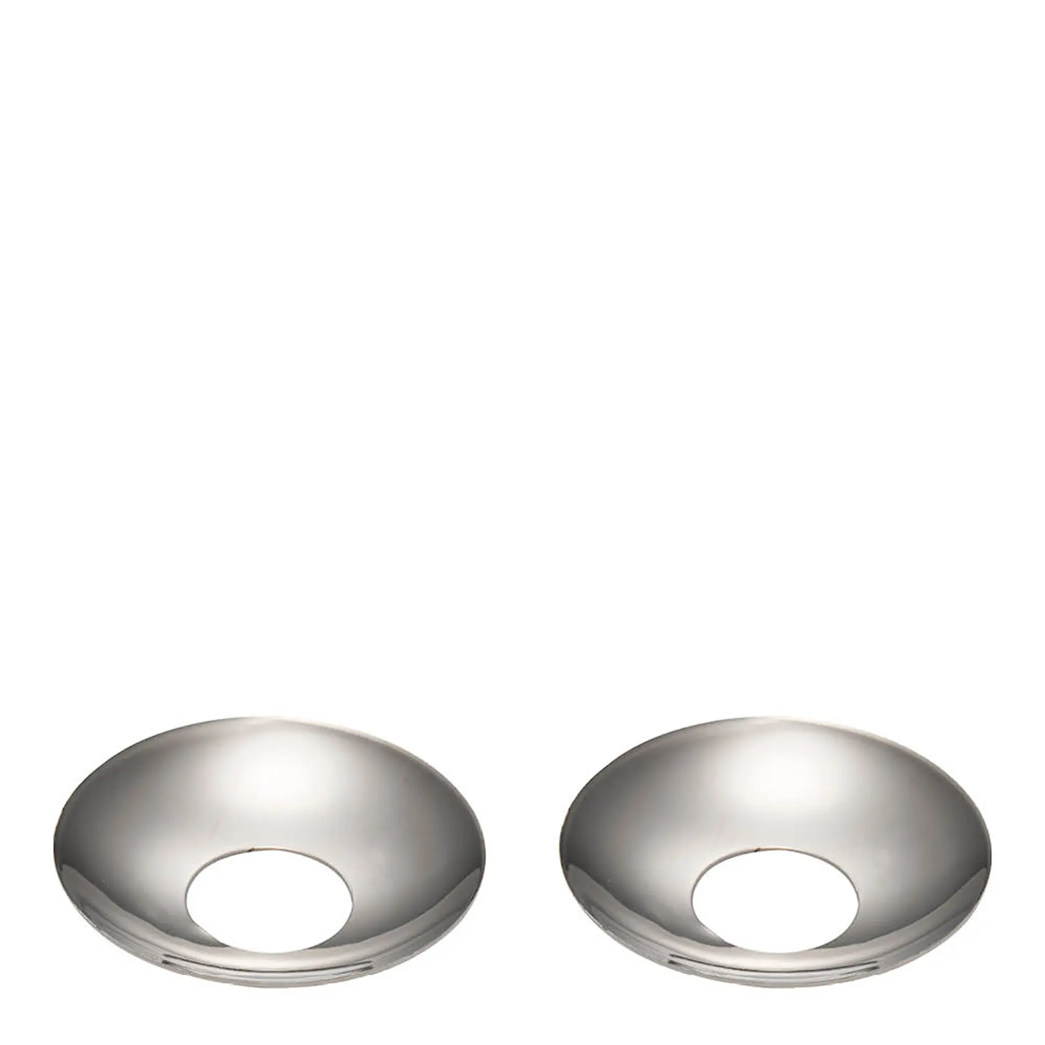 Holmen Siri lysmansjett 6,5 cm 2 stk sølv