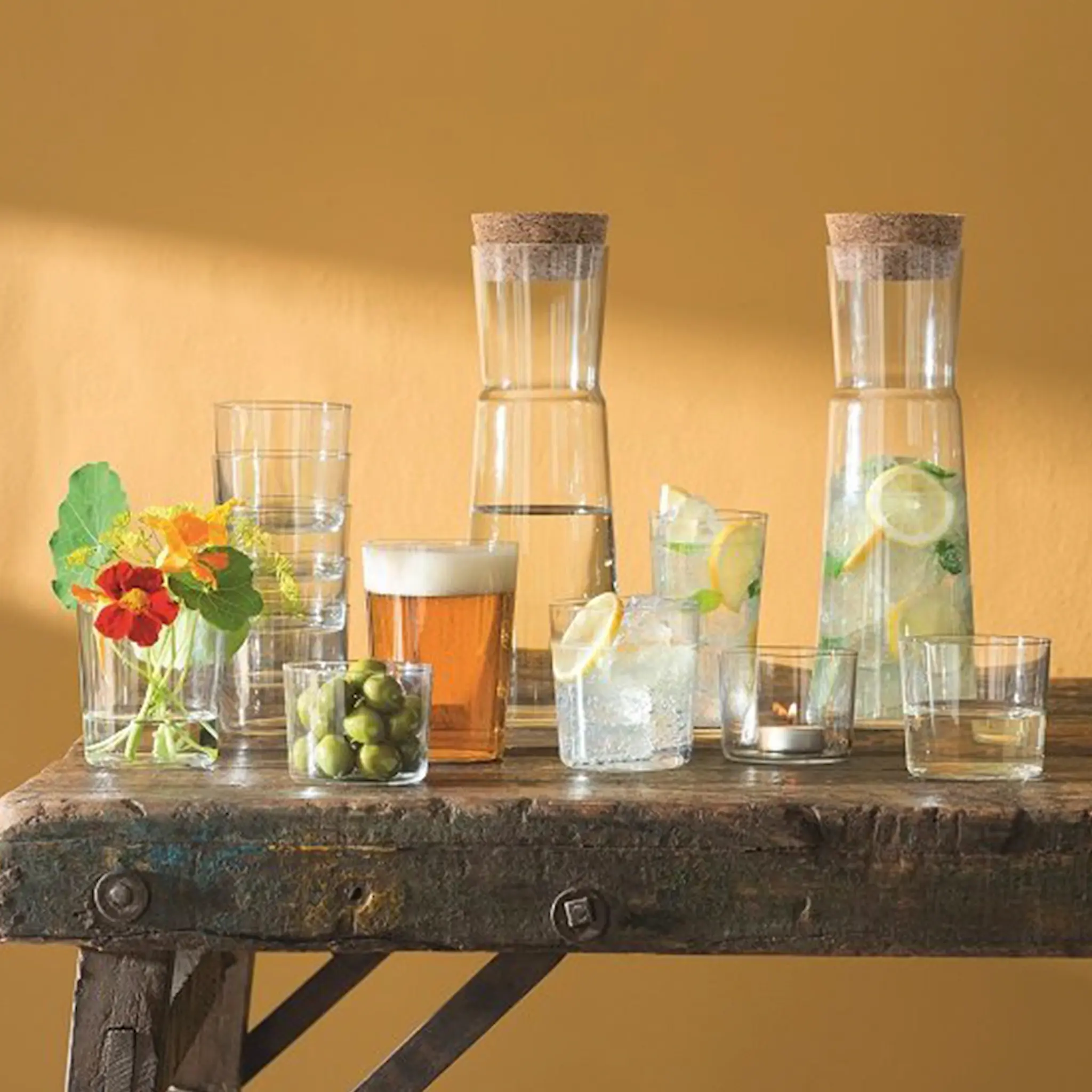 LSA International Gio Juomalasi 32 cl 4 kpl