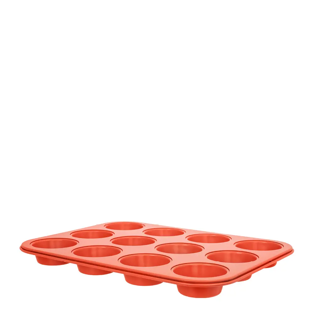Muffinsbrett 12 stk orange