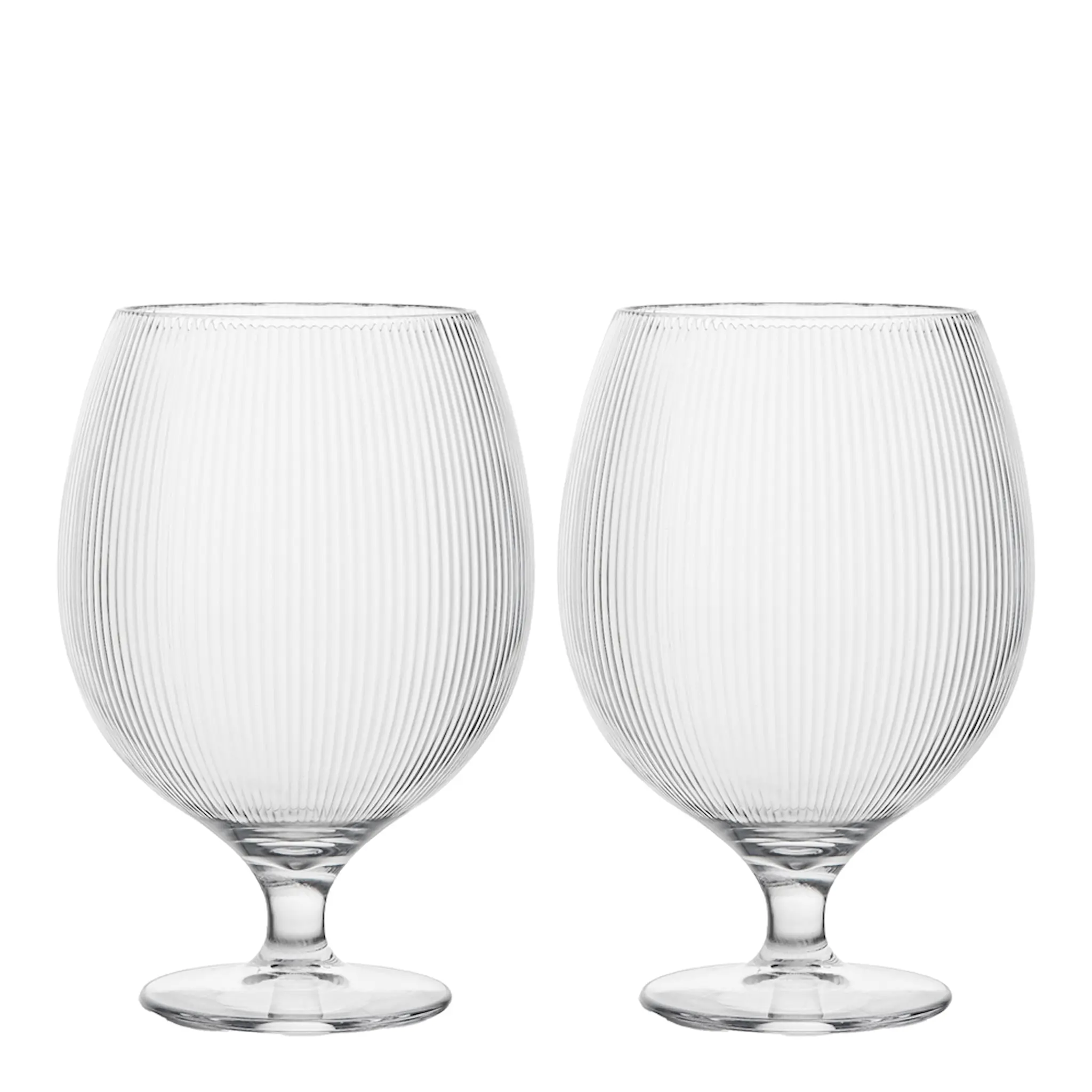 Sagaform Billi Ölglas 50 cl 2-pack Klar
