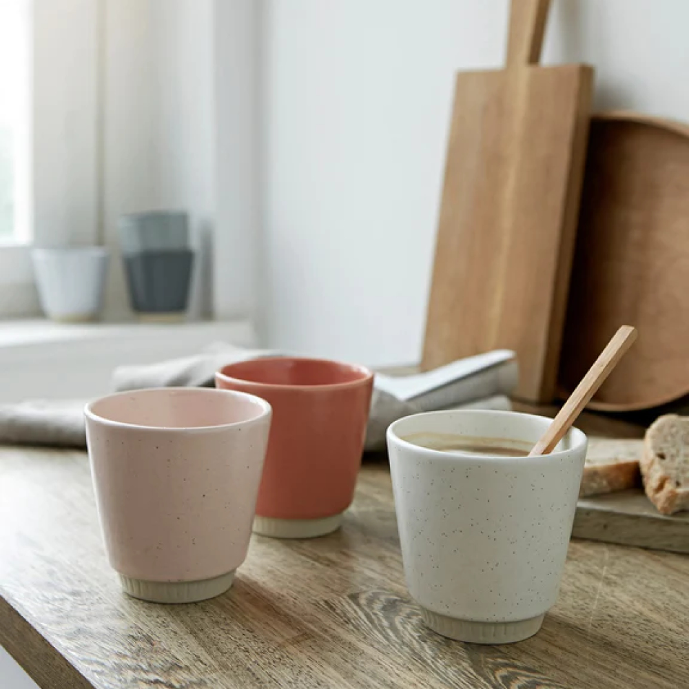 Knabstrup Keramik Colorit kopp 25 cl rosa