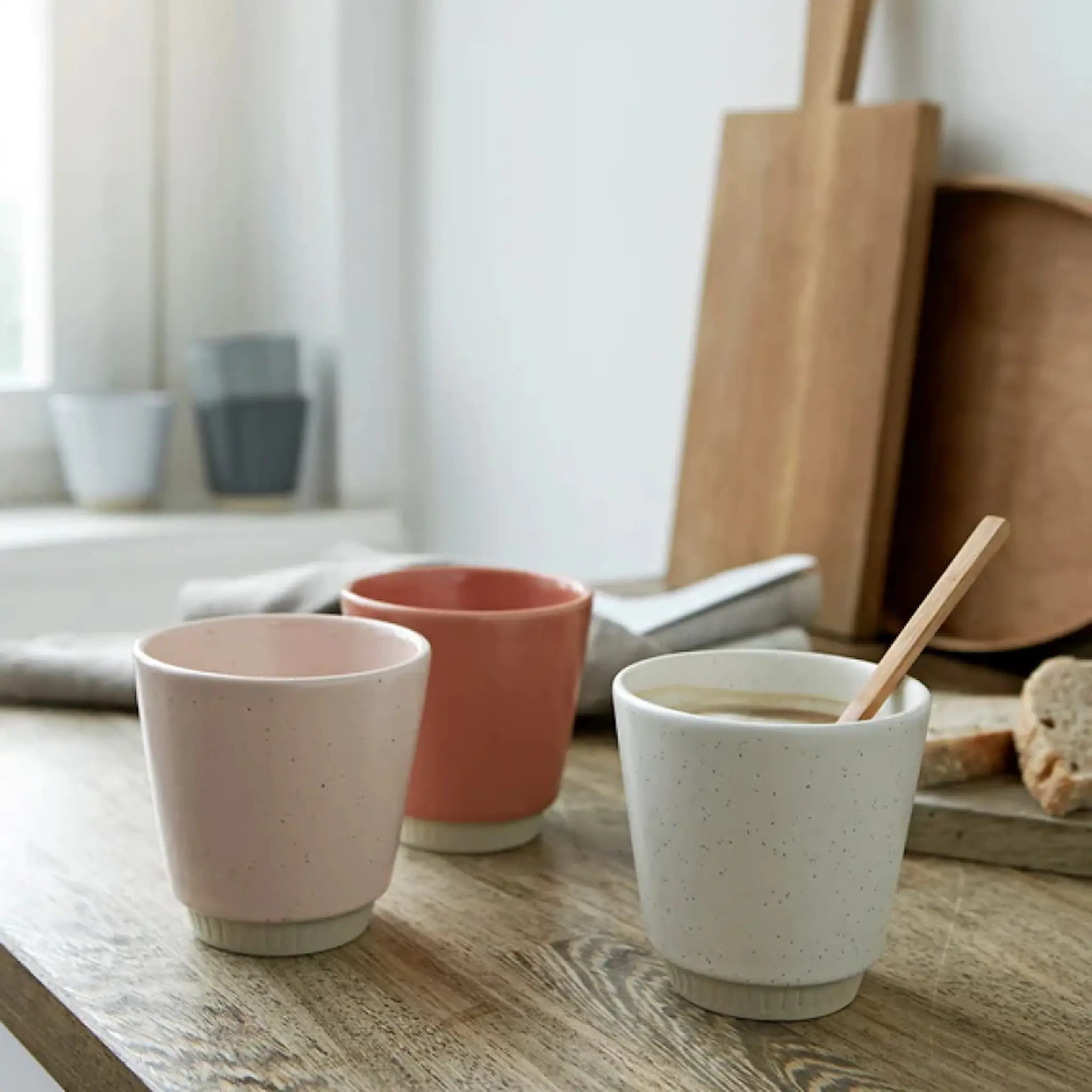 Knabstrup Keramik Colorit Mugg 25 cl Rosa