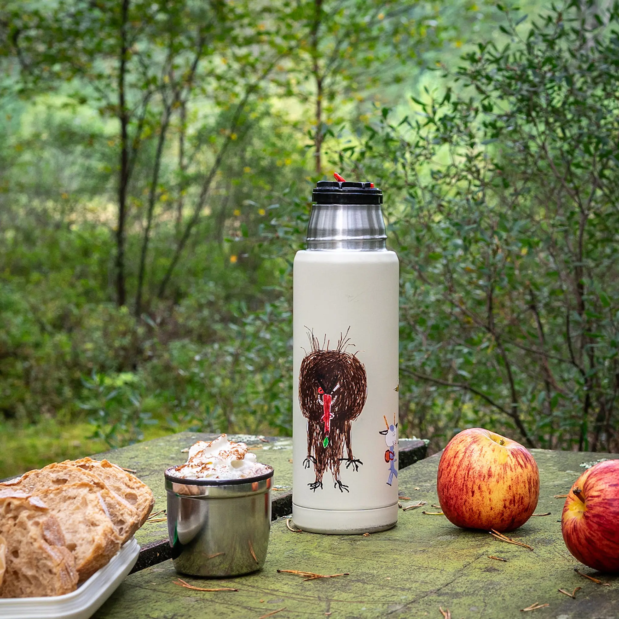 Modern House Bukkene Bruse termos 0,5 L kräm/multi