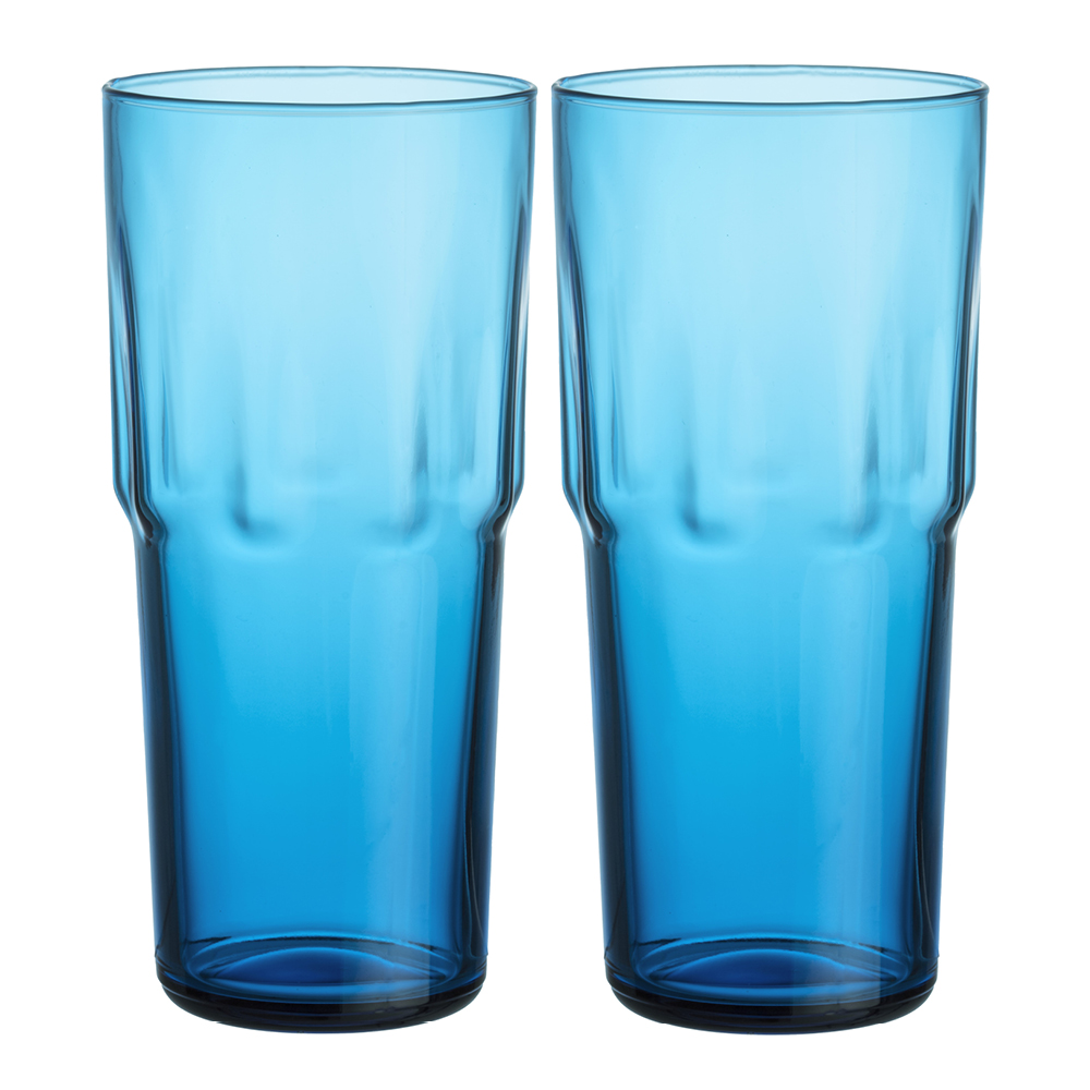 iittala - Solare Lasi 39 cl 2 kpl Sähkönsininen