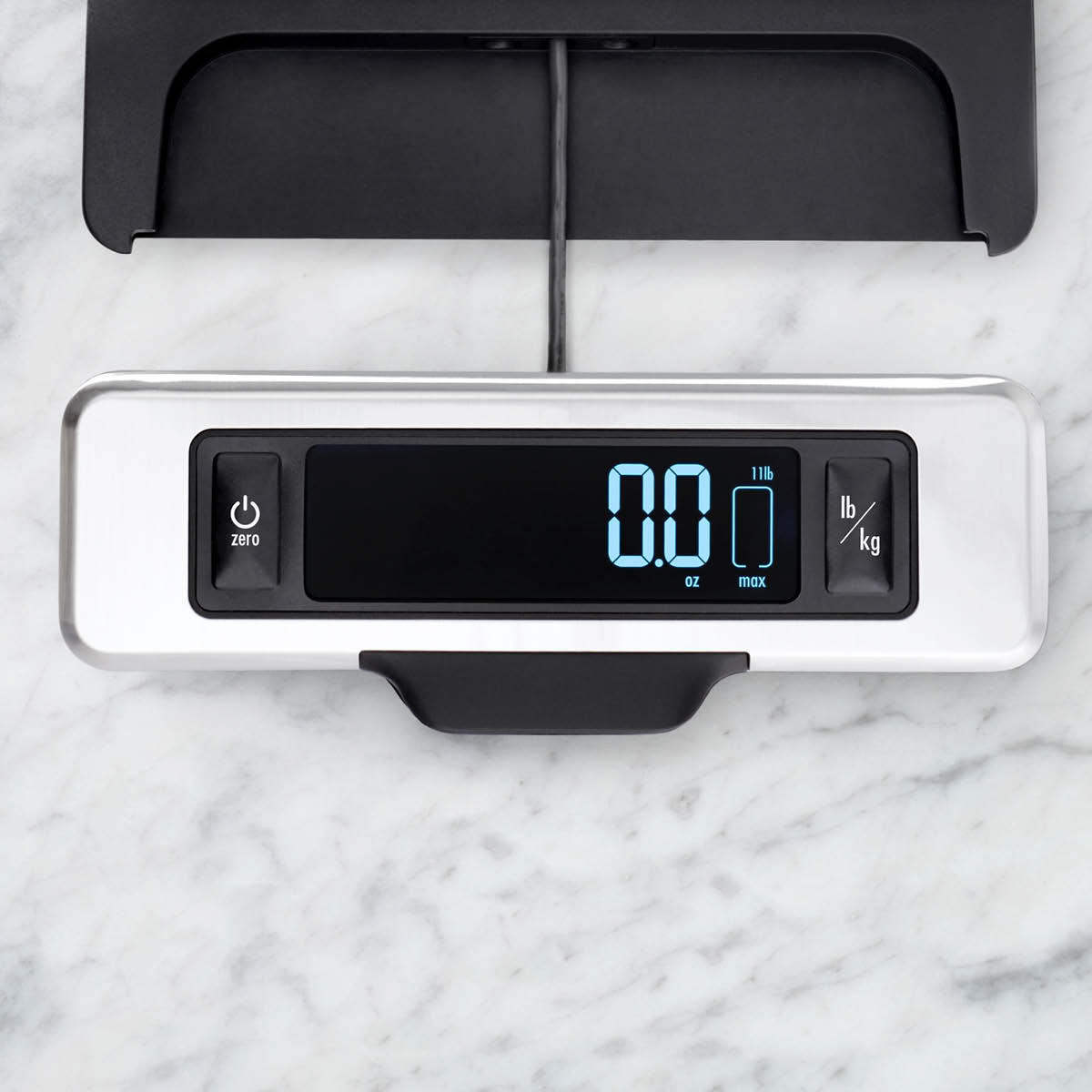 Oxo Köksvåg 24x18 cm rostfritt stål