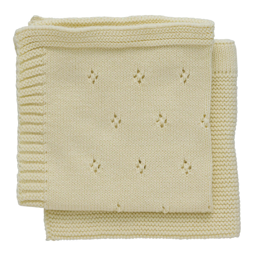 Lene Bjerre Caia diskduk 28x28 cm 2-pack gul