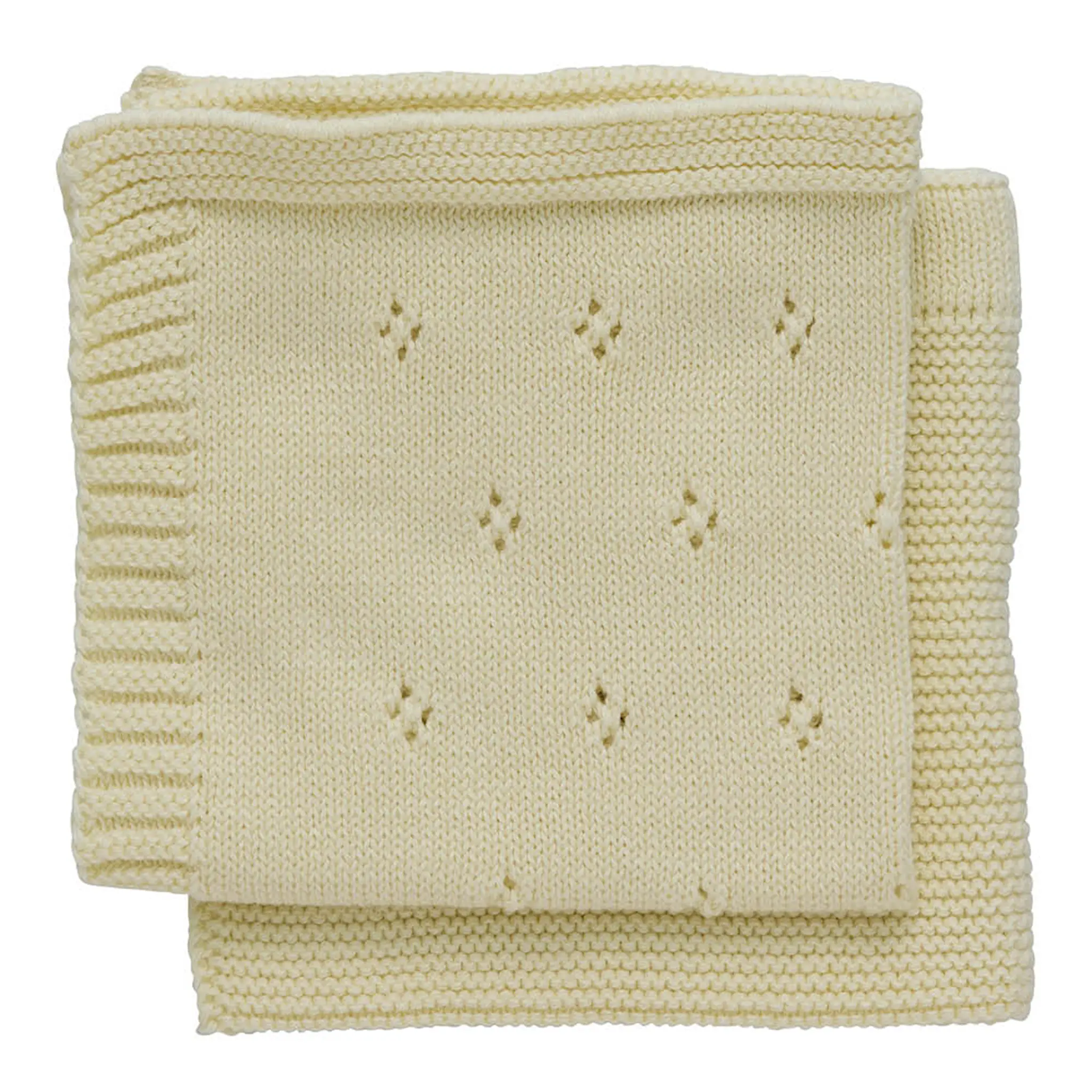 Lene Bjerre Caia diskduk 28x28 cm 2-pack gul