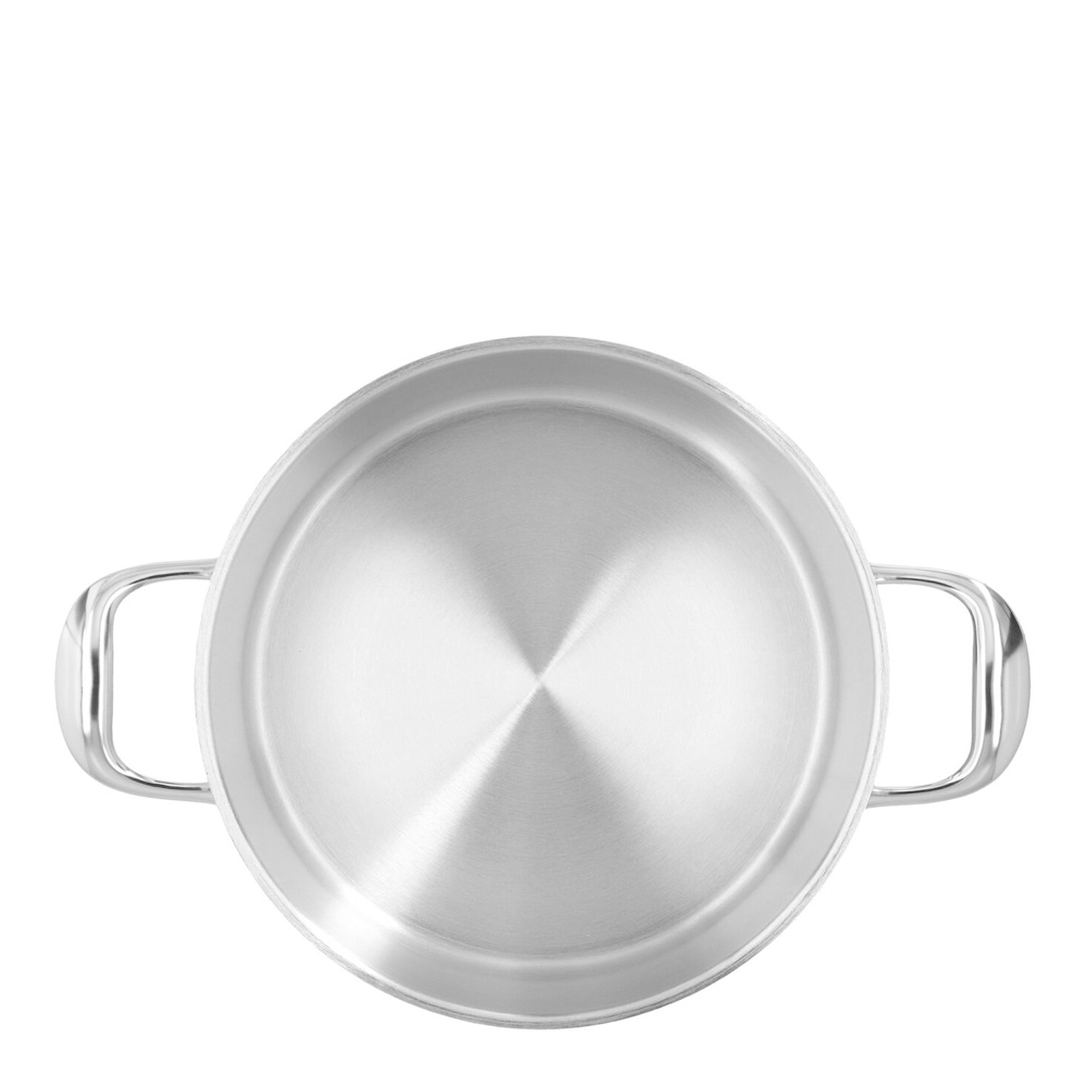 Demeyere Atlantis gryte m lokk 4L 22 cm sølv