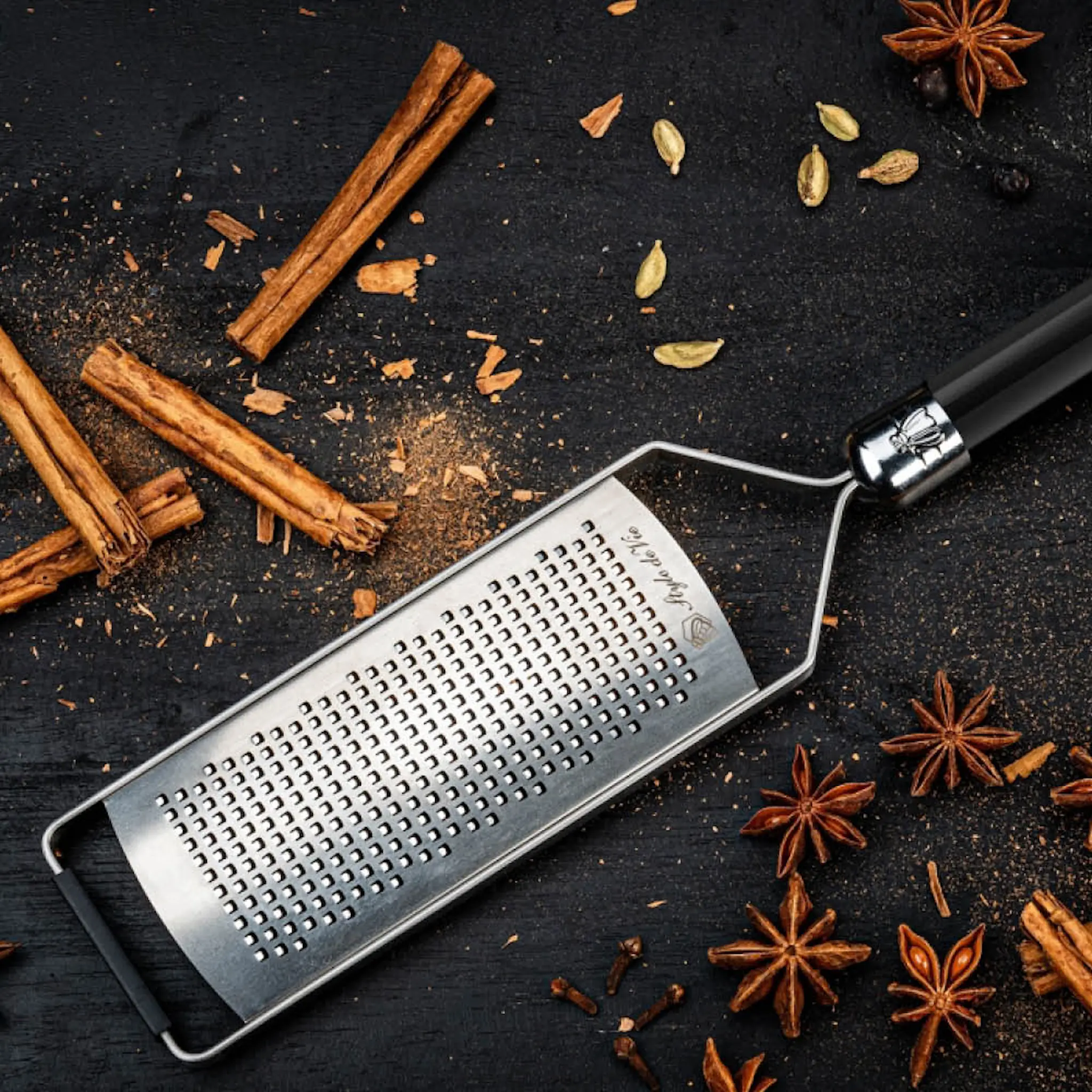 Laguiole Style de Vie Rivjärn fint 35 cm svart