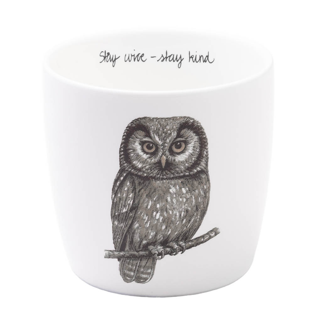 Sögne Home Moments of calm mugg 30 cl uggla