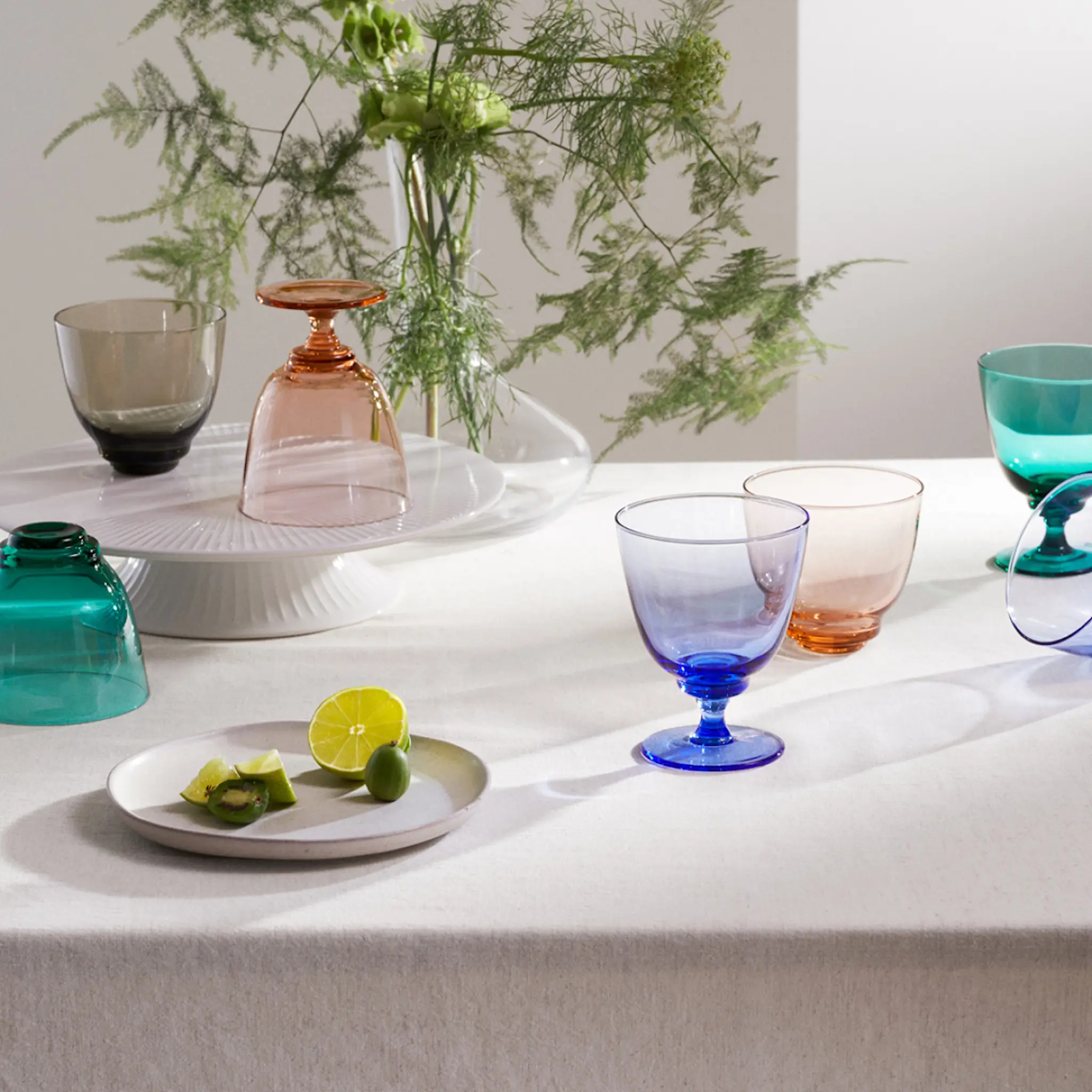 Holmegaard Flow Vesilasi 35 cl Champagne