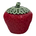 Strawberries Terrin/Skål med lock 0,45 L Röd