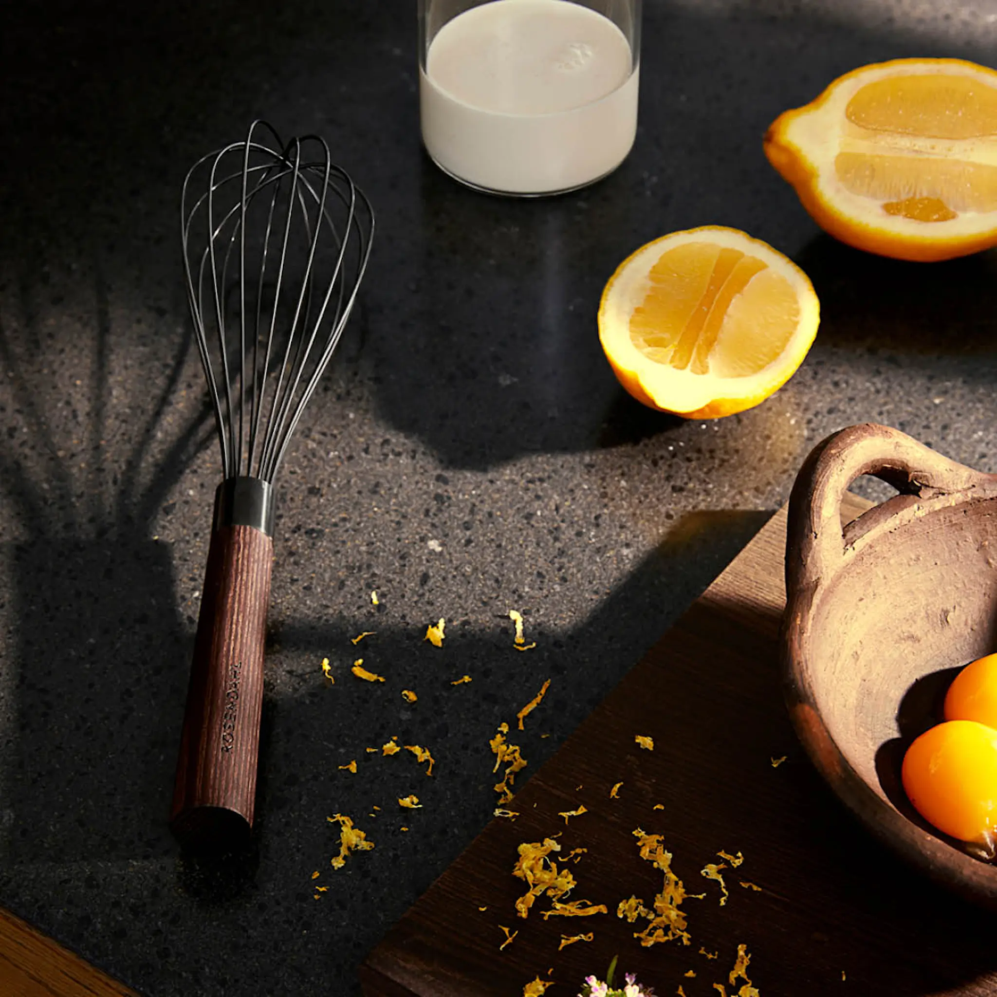 Rosendahl Rå Vispilä 29 cmThermo Ash/Gun Metallic