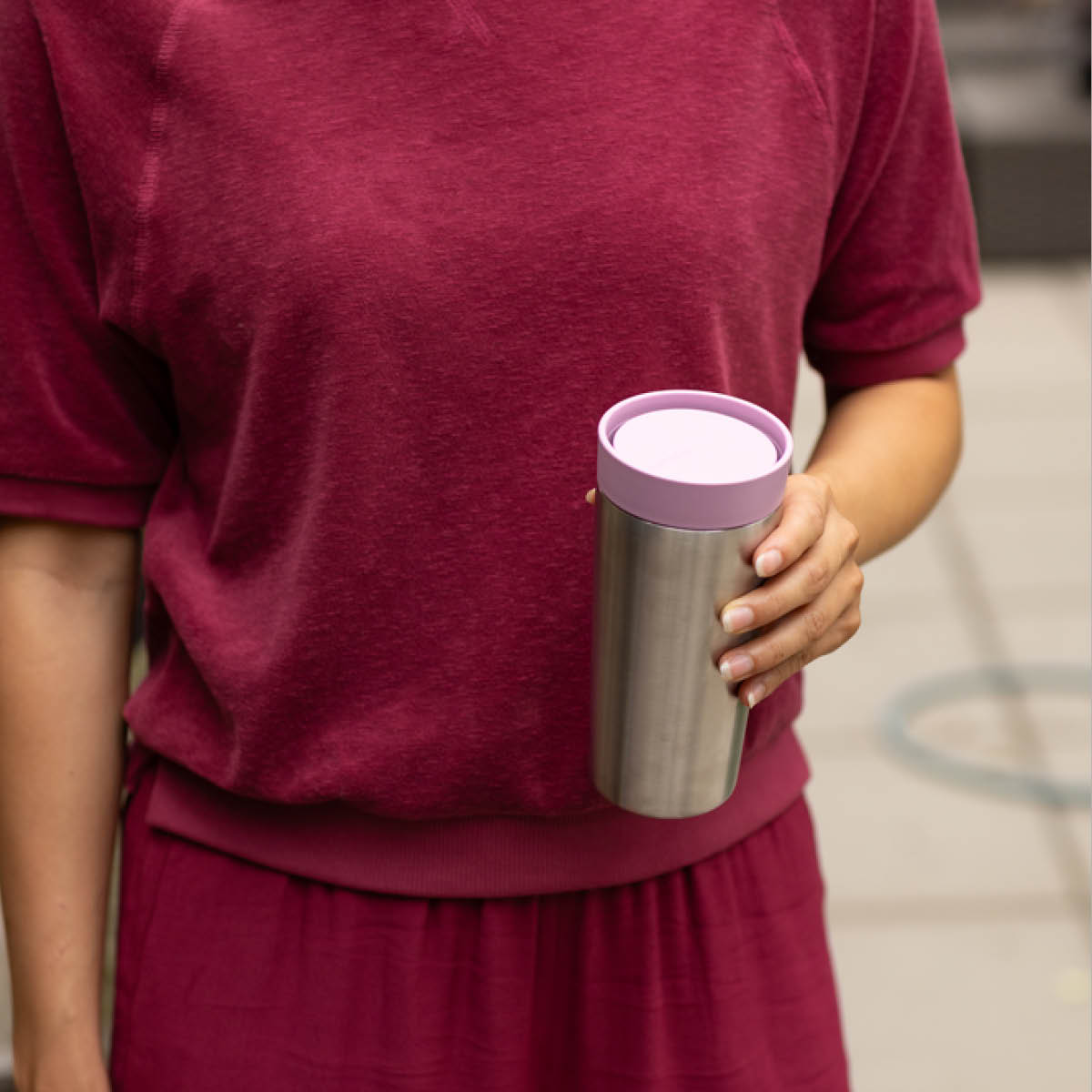 Brabantia Make & Take Termosmuki 36 cl Lilac Pink