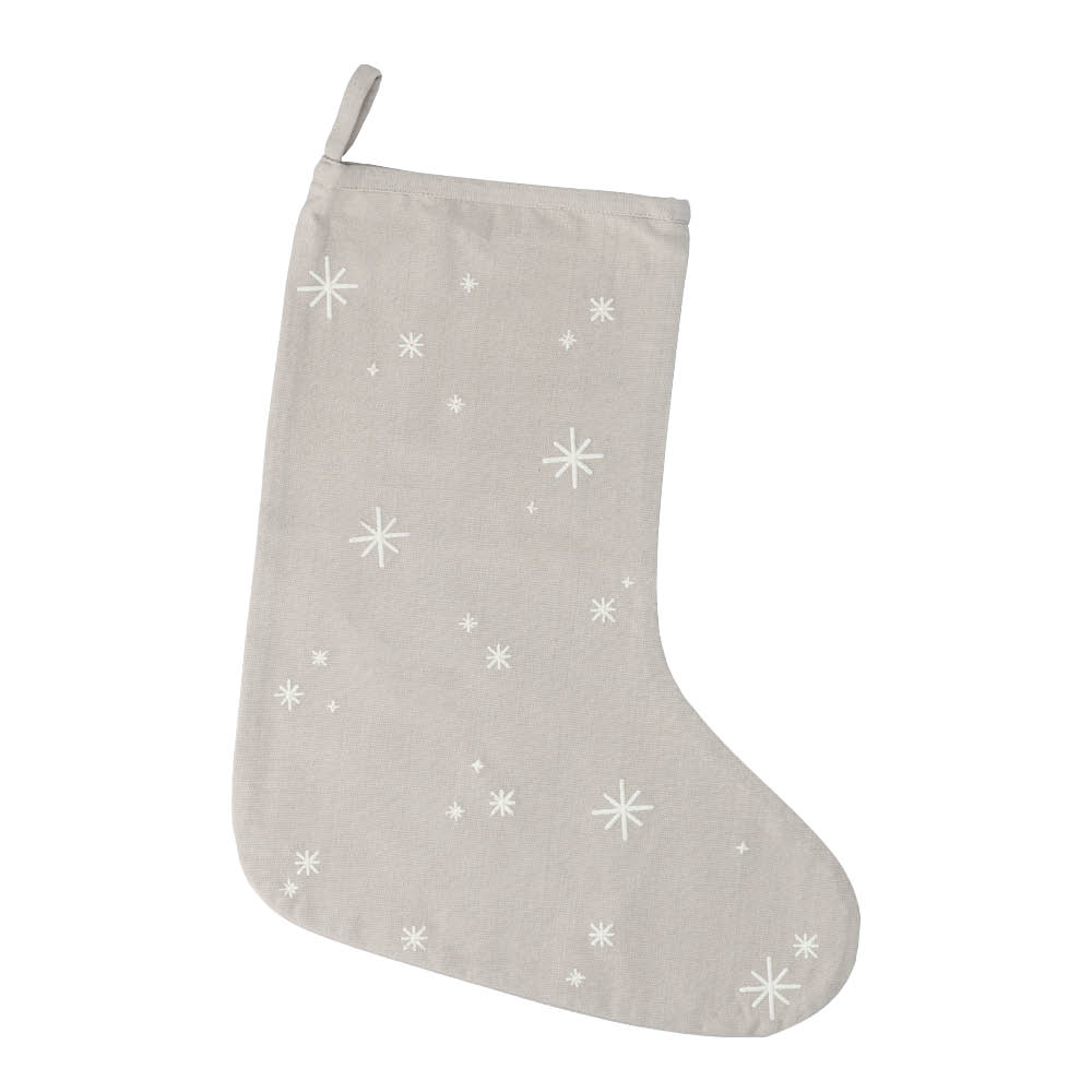 Juna Christmas Fable julstrumpa 45 cm sand