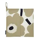 Pieni Unikko grytlapp 21,5 cm vit/beige/mörkblå