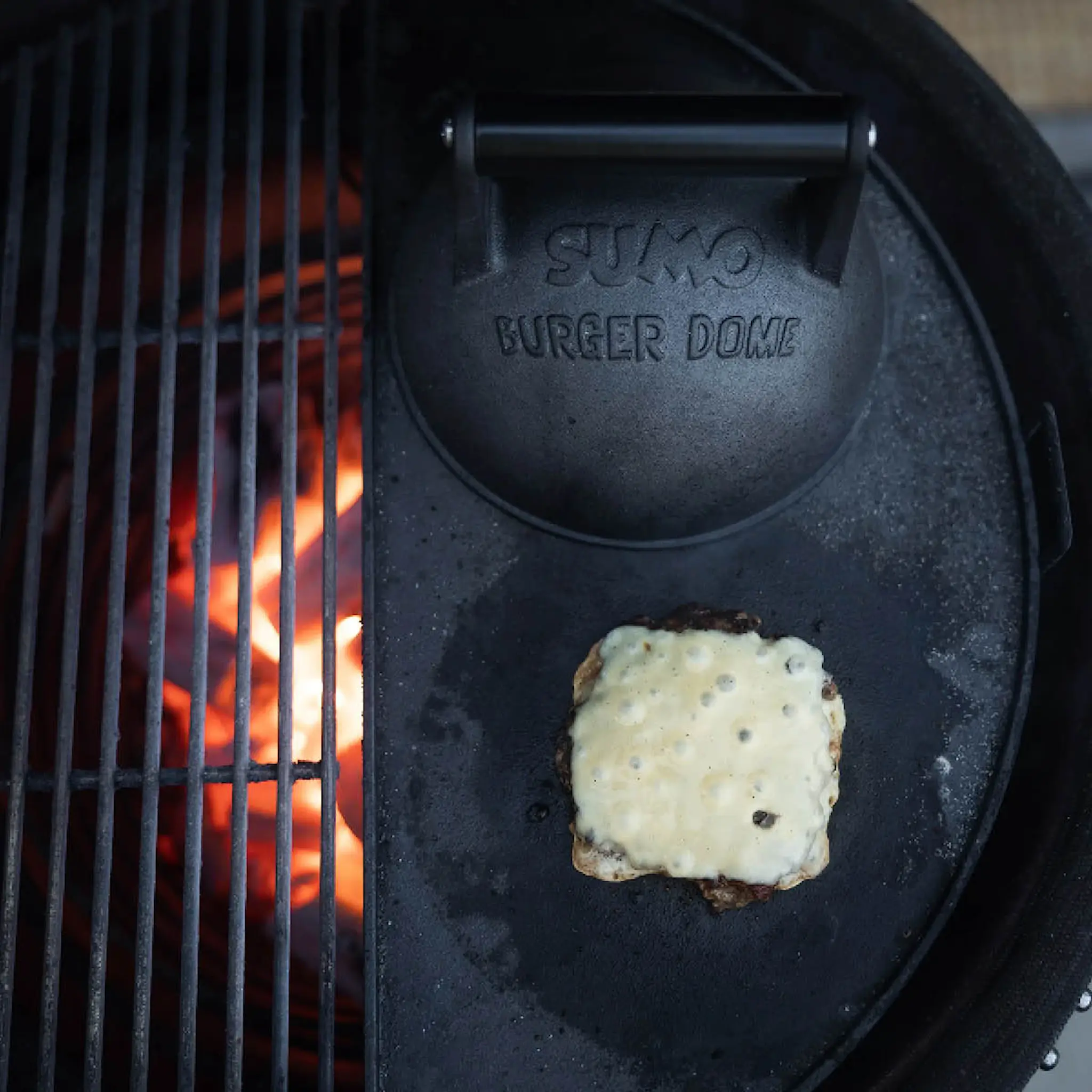 Kamado SUMO Burger Dome kuppel til burger støpejern