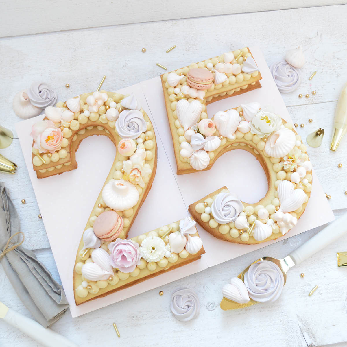 ScrapCooking Stensilsett tall 0-9 klar