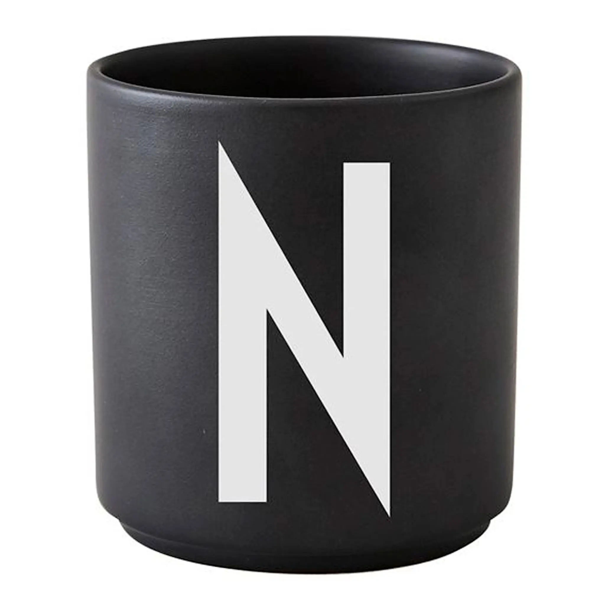 Design Letters Personal Kirjainmuki N 25 cl Musta