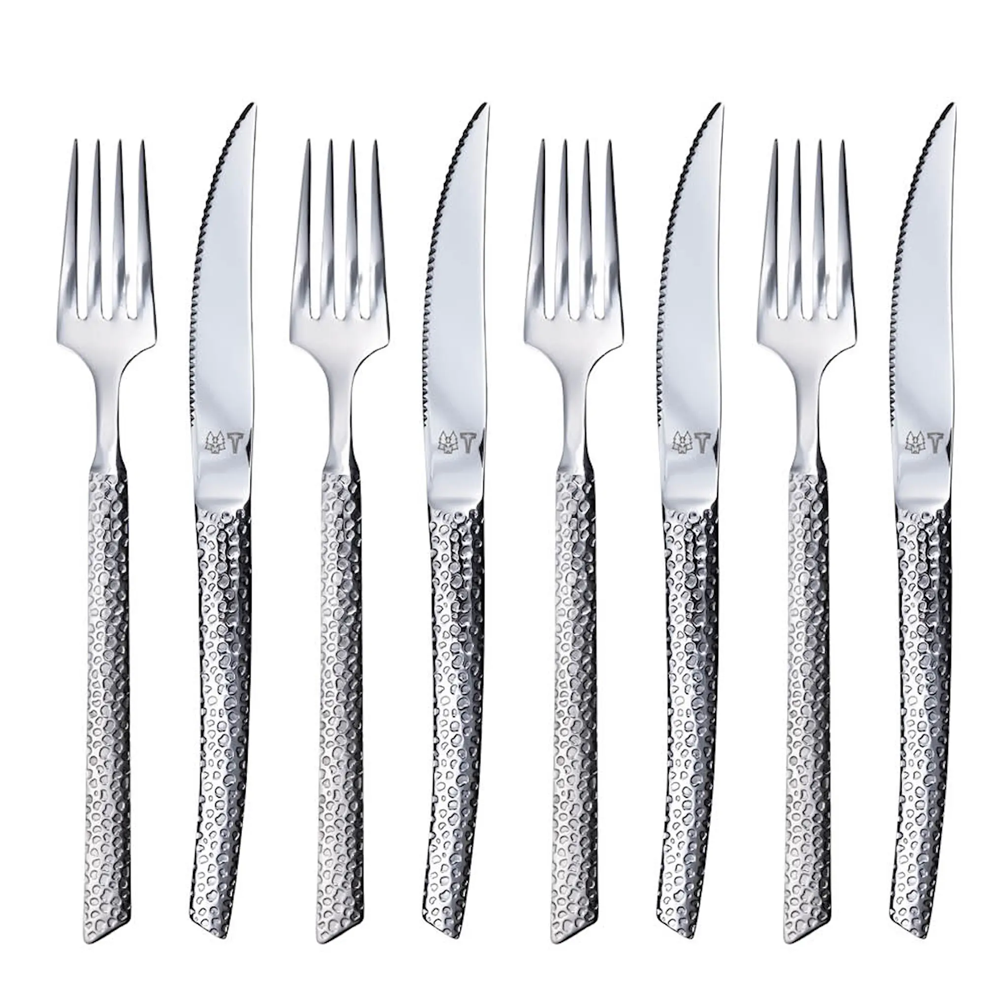 Vargen & Thor Lava Aterimet 8 osaa Hopea