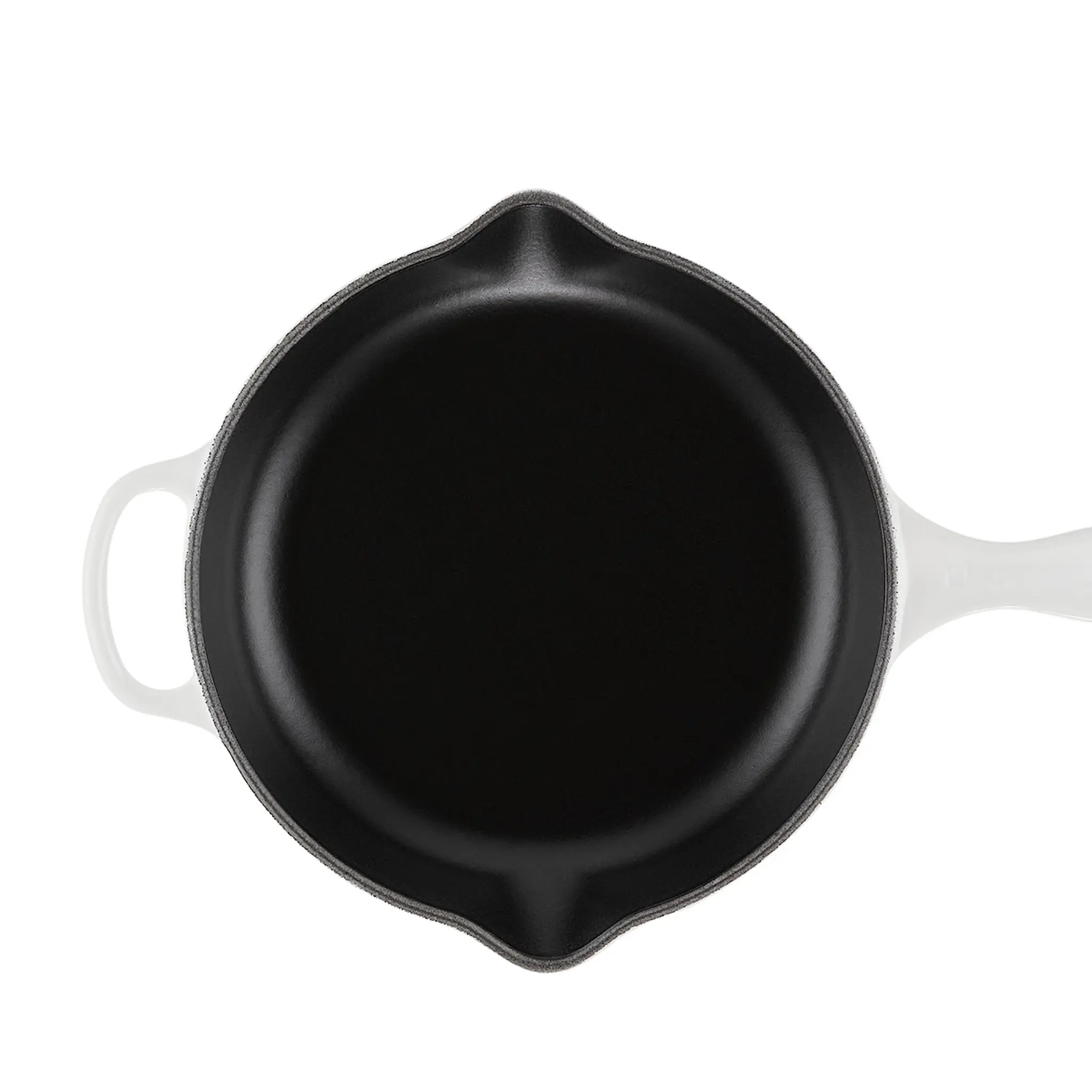 Le Creuset Signature Valurautapannu 23 cm White