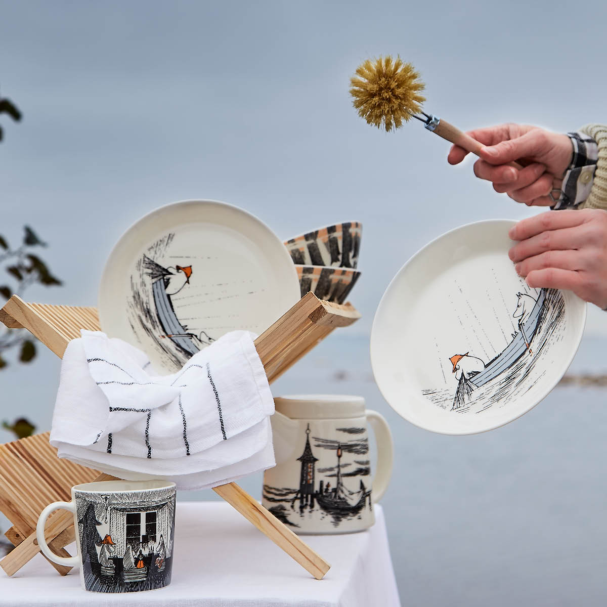 Moomin Arabia Asjett 19 cm Tro mot opprinnelsen