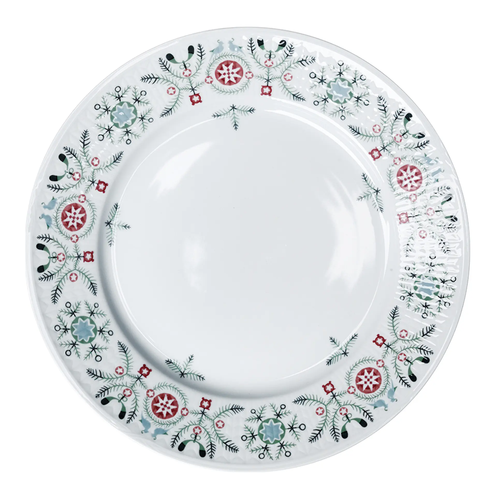 Rörstrand Swedish Grace Winter Tallrik flat 27 cm - Cervera