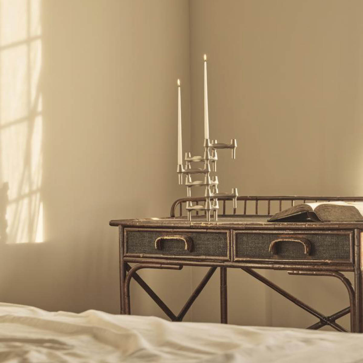 Stoff Nagel Stoff Nagel BMF ljusstake 1-pack Borstad krom