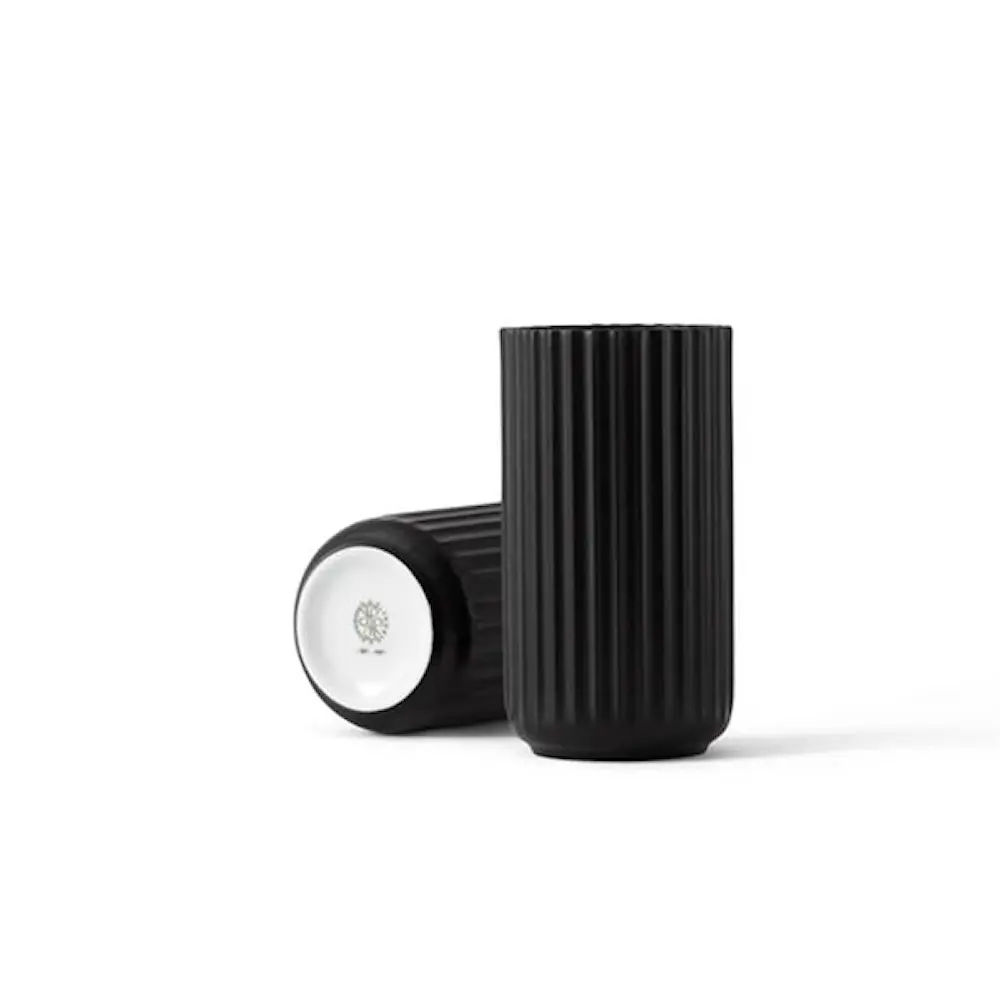 Lyngby Maljakko 15,5 cm Musta