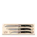 Knivset 3 delar svart