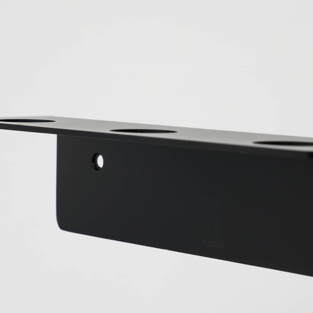 Meraki Såpepumpeholder 3 hull svart